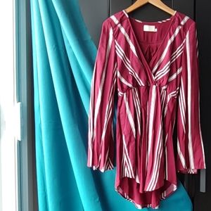 TJD Colonial Stripe Tunic Dress